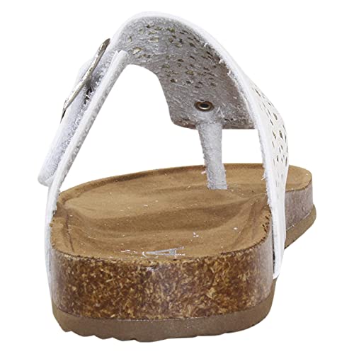 MIA Girl's Cleome (Little Kid/Big Kid) White 2 Little Kid M4