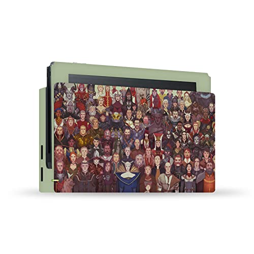 Skin Nintendo Switch Dragon Age vinyle officiel Bioware haute précision