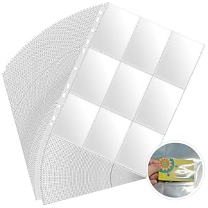 PUWOWYE Sammelkarten Hüllen 40 Stück Transparent