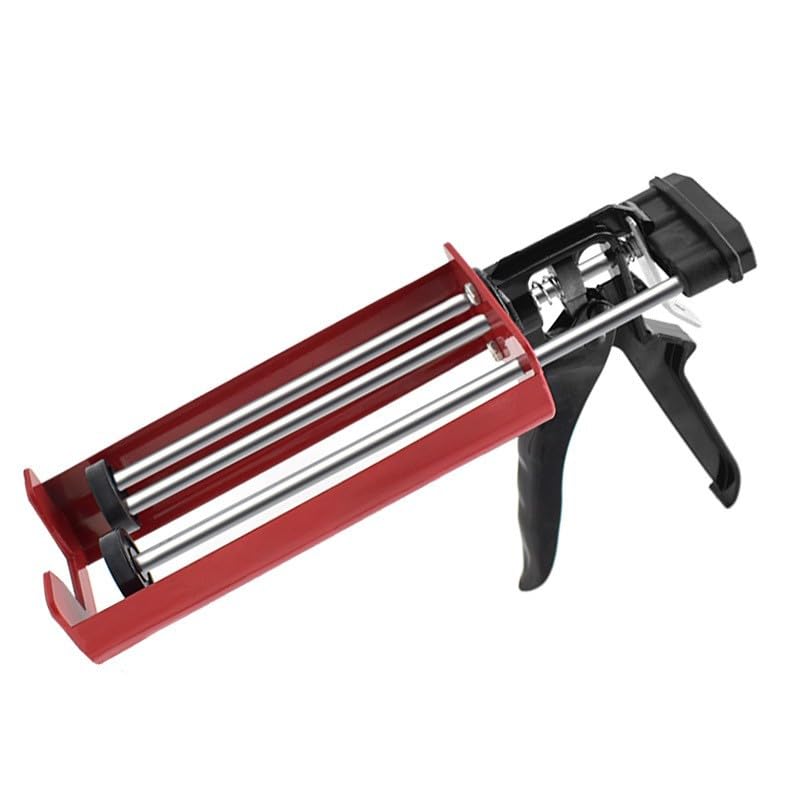 Pistola de calafateo manual aplicador adhesivo, agarre en T para cartucho de 400 ml, ideal para epoxi, acrílico, silicona, reparaciones del hogar y proyectos de bricolaje