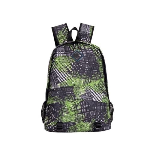 Sac à dos double bandoulière ergonomique pour soulager le dos avec style camouflage chic