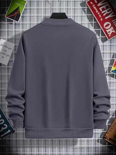 Image of Trillion Solid Men's Bomber Jacket For Men