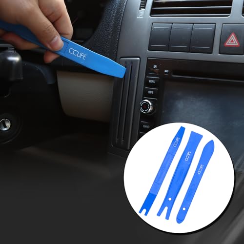 CCLIFE 12 piezas Juego de Kit Desmontaje Coche Desmontar Coche Herramienta de Desmontaje Herramientas Plastico Coche para Coche Panel - imagen 8