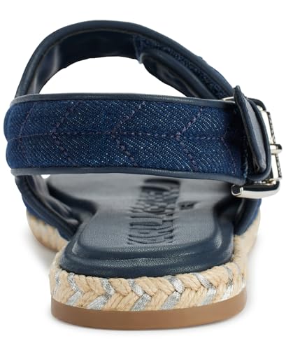 Image of KARL LAGERFELD Women's Charlay Double Strap Sandal With Pin Embellishments