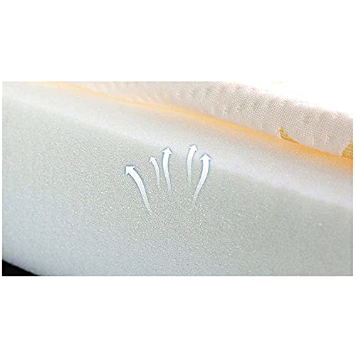 Cuscino impermeabile per panca da giardino a 23 posti, 100/120 x 50 cm, cuscino da esterno per seduta e schienale 150 x 50 x 5 cm, ideale per dondolo e mobili da terrazza