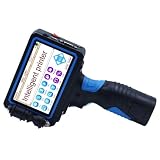 Handheld Inkjet Coding Printer with LED Touchscreen for Variable Data Labeling and Barcodes