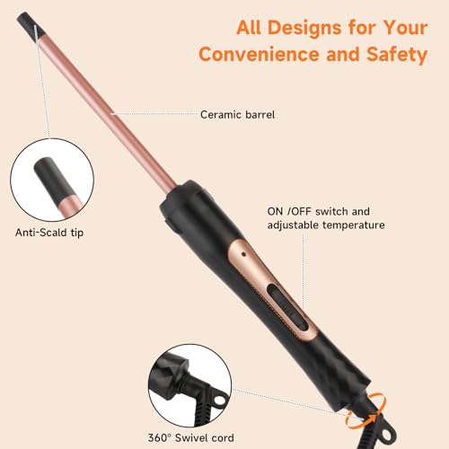 lxmtou 3/8 Inch Curling Wand の商品画像 5