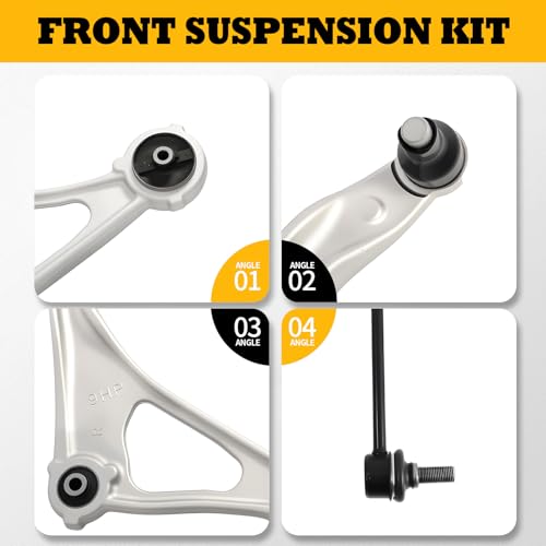 Jecoupoon RK623475 RK623474 10PCS Front Lower Control Arm with Ball Joint Sway Bar Link Compatible with Altima 2013-2014 K750095 K750282 K750094 K750283 by Jecoupoon - Image 6