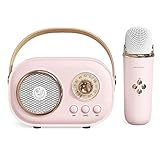 Mini Karaoke Machine,Karaoke Machine for Kids and Adults,Cute Karaoke with Microphone Set ,Portable