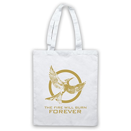 Sac Hunger Games Mockingjay 2 avec motif imprimé haute définition The Fire Will Burn Forever