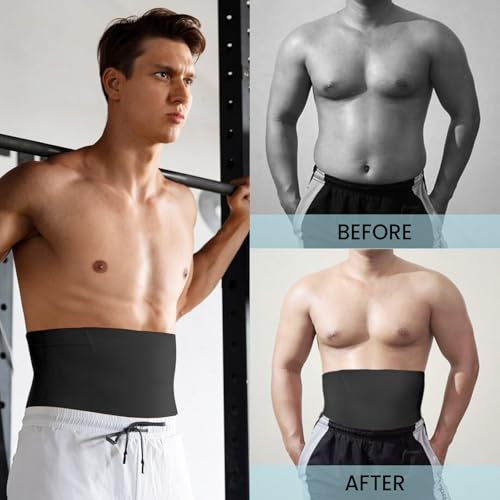 Men's Tummy Control Shorts High Waist Slimming Shapewear Body Shaper Seamless Belly Girdle Compression4