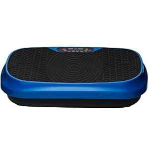 LifePro Waver Mini Vibrationsplatte – 99 Stufen, Lymphdrainage, Blau