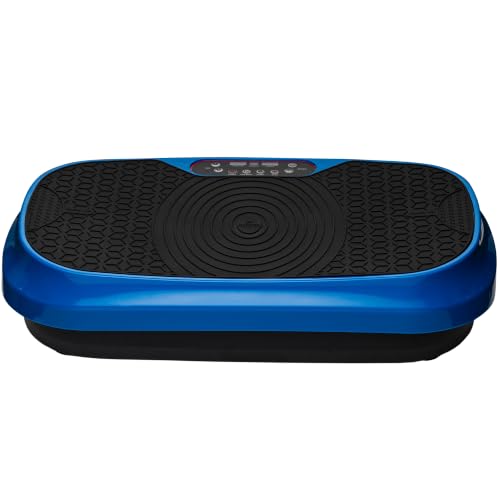 LifePro Waver Mini Vibrationsplatte – 99 Stufen, Lymphdrainage, Blau