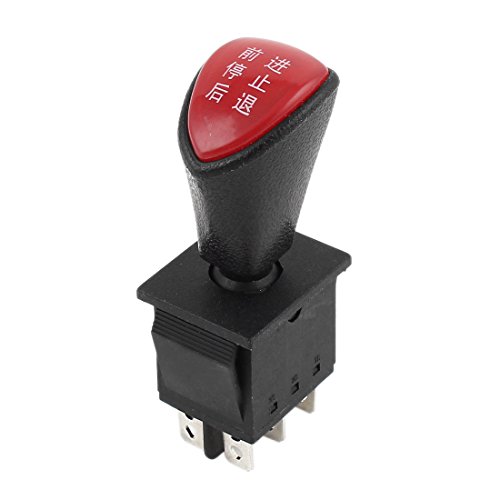 Avance-Stop-Back DPTD 6Pin Interruptor Deslizante AC 250V 16A a 125 V 20A Negro