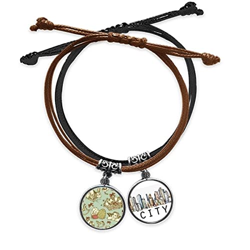 Bracelet de Pâques en corde colorée Sidi, cadeau idéal de festival