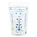 Unimom 60 Breast Milk Storage Bags - Self Standing, Freezer Safe, Leak Proof Zip Top Closure, Pre Sterilized, BPA Free, Marked Measurements – 7oz – by Unimom