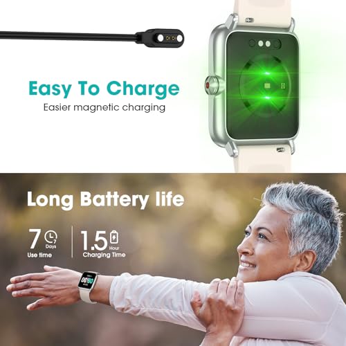 Pedometer Watch Senior Friendly No App/Phone Required, Waterproof Fitness Tracker Watch with Step Counter Calories/Sleep Tracker for Walking Running for Men Women