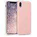 Produktbild kwmobile Apple iPhone XR Hülle - Handyhülle für Apple iPhone XR - Handy Case in Hochglanz Glitzer Design Altrosa