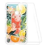 [Diseño Estampado con Estilo] Dale un toque especial y vibrante a tu dispositivo con una funda impresa que añade personalidad y encanto. La impresión de alta calidad resiste la decoloración para que tu móvil se vea bonito siempre