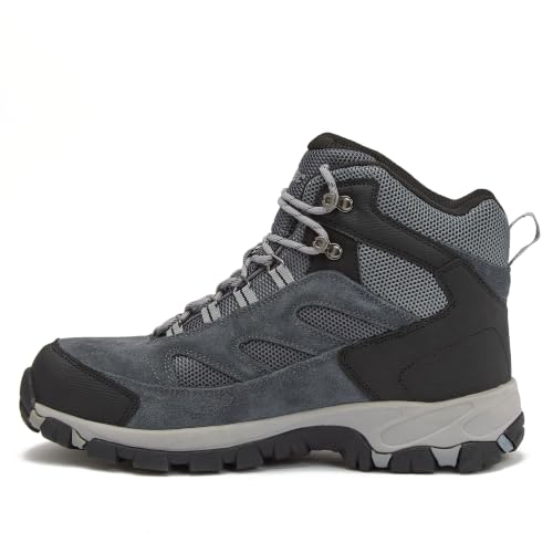 Image of HI-TEC Yosemite WP Mid Waterproof Hiking Boots for Men, Lightweight Breathable Outdoor Trekking Shoes