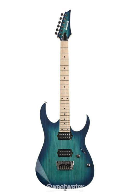 Amazon.com: Ibanez RG Prestige RG652AHMFX - Nebula Green Burst