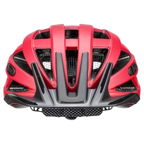 uvex i-vo cc Fahrradhelm, red-Black matt, 52-57 cm – Ansicht 2
