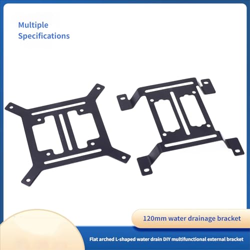 Soporte metálico para radiador de 120mm para PC miniatura 6