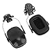 Hard Hat Ear Muffs, 27dB Noise Reduction, Helmet Mounted Hearing with Padded Comfort