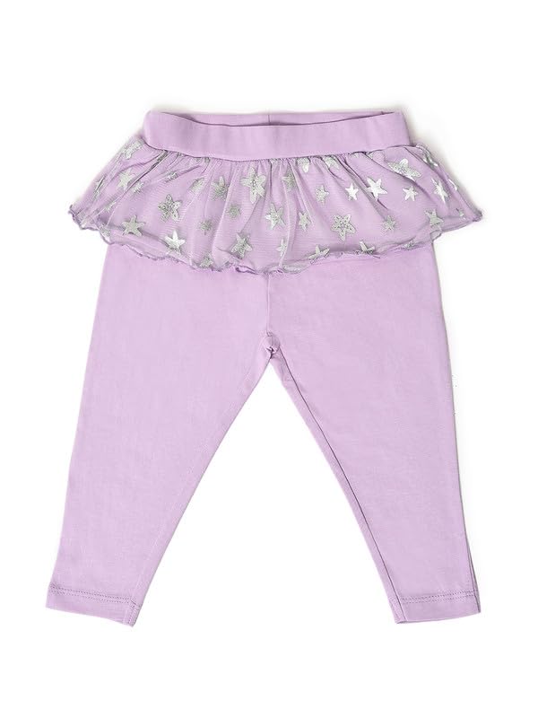 Image of Mi Arcus Printed Legging with Ruffles Tutu Skirt for Baby Girl Pack of 2