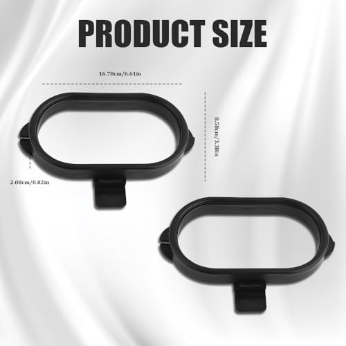 Image of 2PCS Car Trash Bag Hanging with Adhesive, Car Trash Bag Holder, Mini Car Garbage Bag Hanging, Keep Your Car Clean Multi-Function Auto Interior Accessories Universal for Most Vehicles