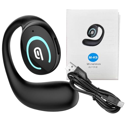 Noise Canceling Wireless Earbud - on Ear Earbuds, Over Ear Earbuds | Noise Isolating Earphone Deep Bass Running Earphones, Ergonomic Design Stereo Sound Audio, Comfortable Headset for