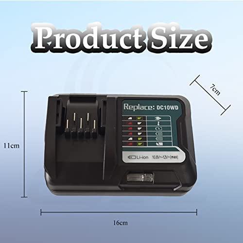 CYDZ® 12V 2000mAh Batteria BL1021B BL1020B BL1040B...