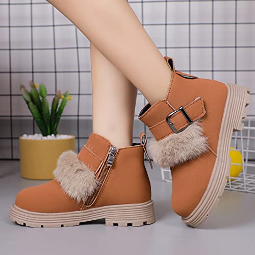 Toddler Boots Size 12 Color Short Boots Non Slip Breathable Women Boots2