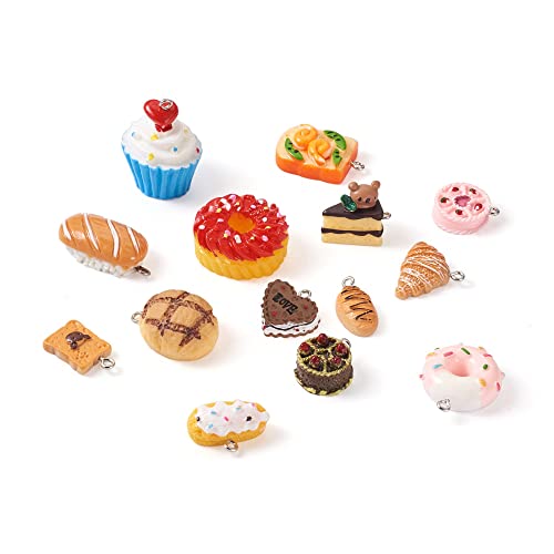 Cheriswelry Food-Shaped Resin Pendants for Jewelry Making - Image 5