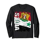 SYRIEN Flagge SYRIEN Flagge  Damen Herren Kinder SYRIEN Langarmshirt