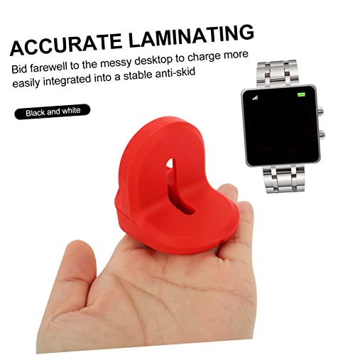 Soporte de carga para reloj inteligente base de escritorio compatible pack de 2 3