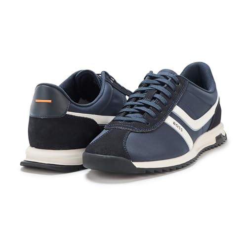 Image of BOSS Mens Zayn Low Profile Lace Up Sneakers
