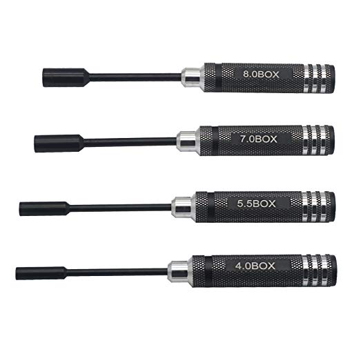 Vgoohobby Four Piece Hex Nut Socket Driver Set #TOP24