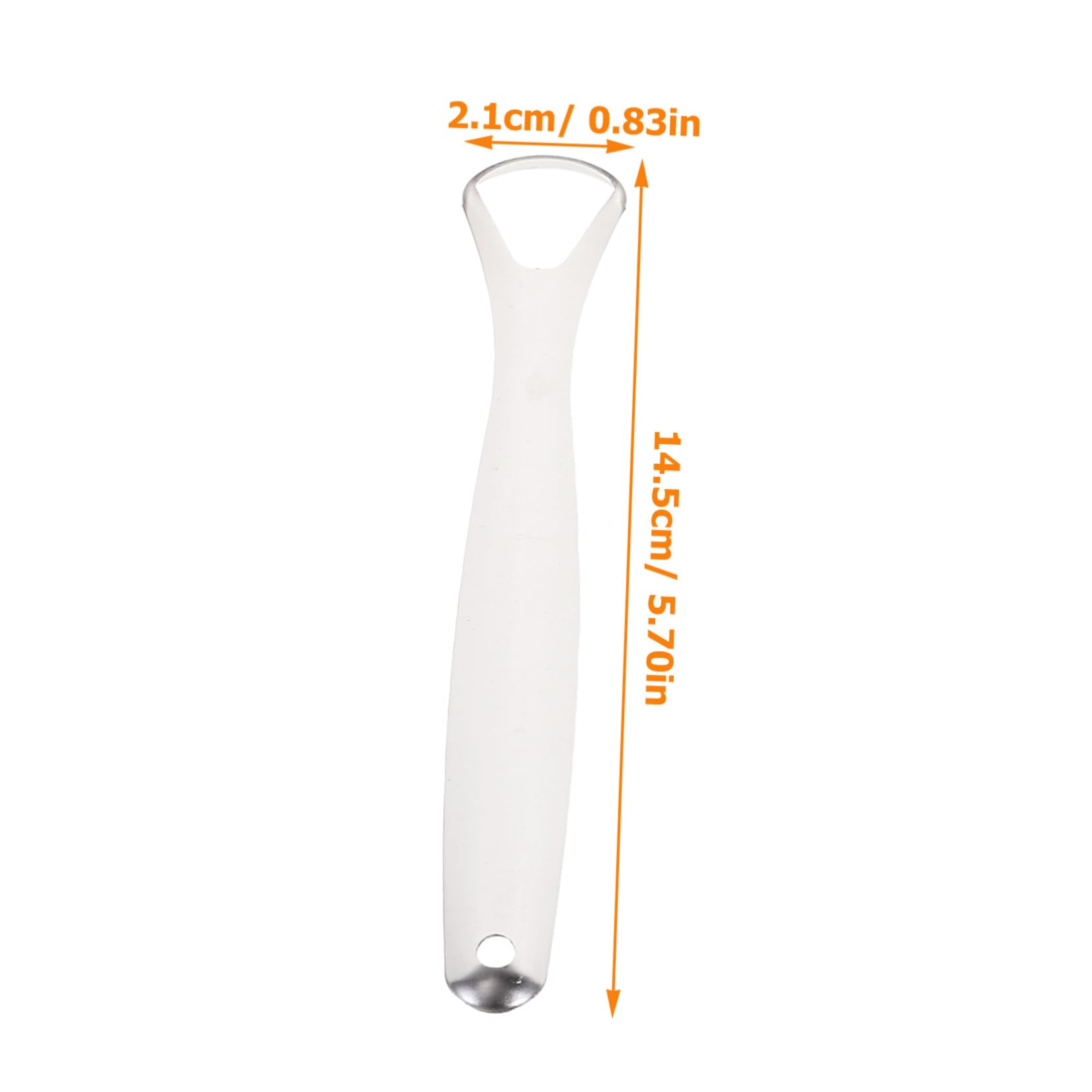 BESTYASH 4 Sets Portable Tongue Scrapers for Oral Care Lightweight Bad Breath Removal Tool with Travel Box