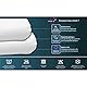 Intemporel Traversin Confort, Polyester, Blanc Nackenrolle, weiß, 160 cm