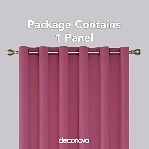 Image of Deconovo Room Divider Curtains for Living Room 84 Inches Long, Door Curtain