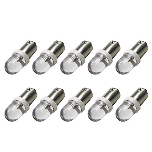 Ruiandsion - 10 lampadine LED da 24 V BAY9S, H21W, 64136, luce a LED per abitacolo, luci della targa