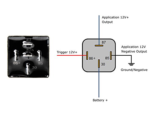 Ijdmtoy (1) 10-Second Time Delay Relay Module, 5-Pin 12V 30A Spdt, Compatible With Automotive Lighting #TOP4