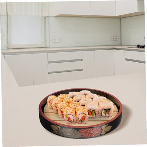 Plato para sushi con bandeja de drenaje reutilizable 24.5 cm miniatura 5