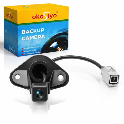 Image of No. 86267AJ10A Rear View Backup Reverse Parking Camera /Rear View Camera | Compatible with Subaru Legacy Outback 2010-2014 2.5i 2.5L 170 Wide Angle Park Assist Camera OE Ref. P /N 86267-AJ10B