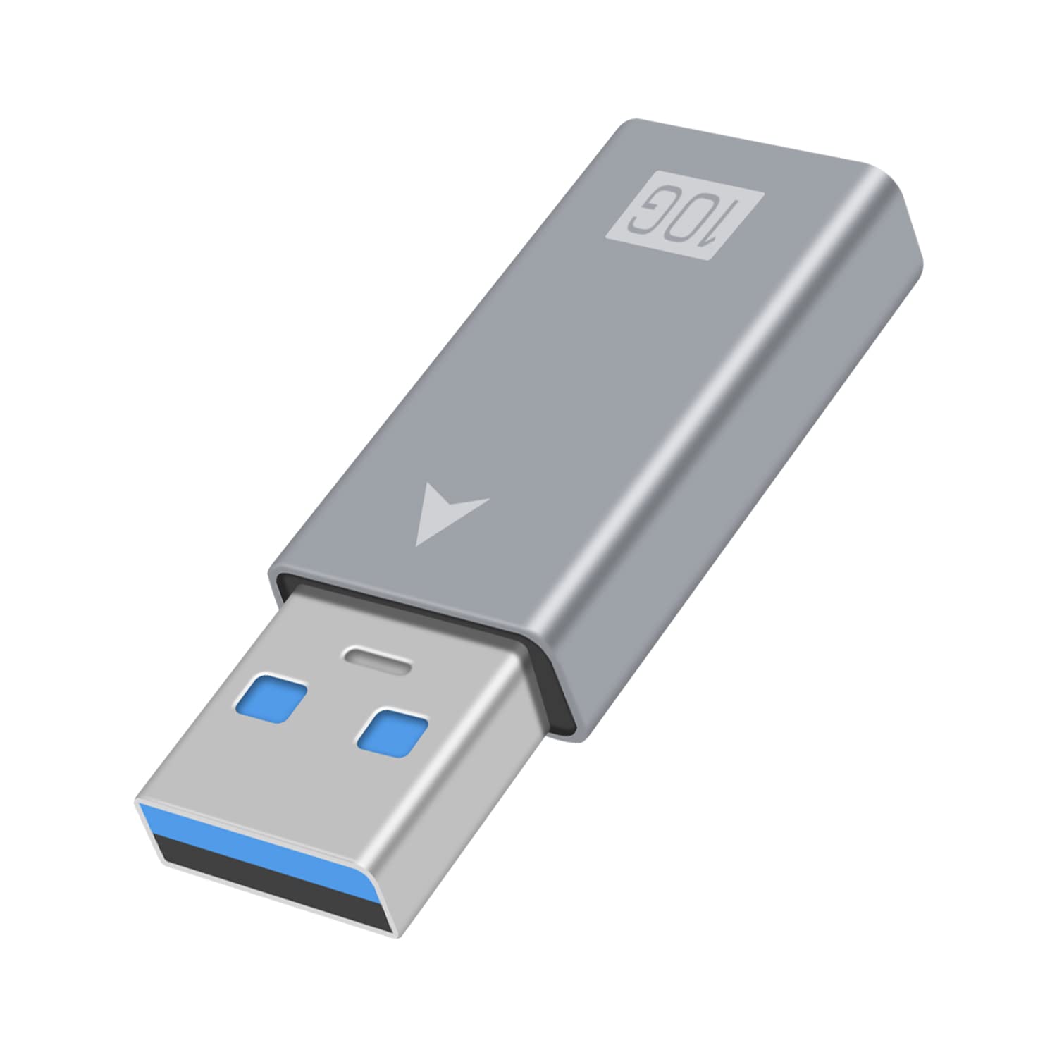 Duttek adattatore USB C femmina a USB 3.0 maschio, 10GB da USB A a USB Type C 3.1 Gen2 per ricarica rapida e trasferimento dati per Telefoni, Laptop e Computer