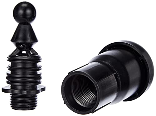 OASE Schaumsprudler 22-5K, schwarz - Luft-Wasser-Schaumdüse, Flachwasserzonen, kleinere Gartenteiche, für OASE Aquarius Fountain Set 1500-3500