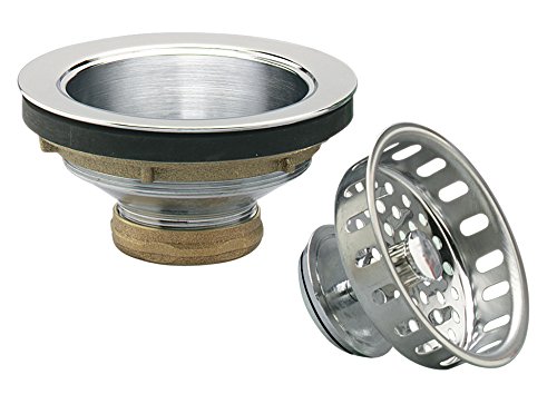 Colador de Latón Plumb Pak Modelo 1438PC en Cromo miniatura 2