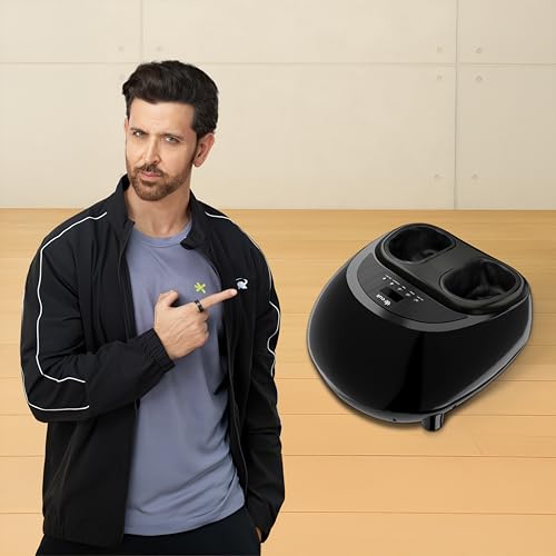 Image of Cult Pulse foot massager with Air compression, Deep Kneading rollers, Multiple Modes, Pain Relief leg massager