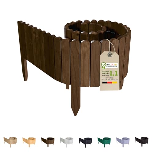 Floranica 2.3m Spiked Log Roll Border